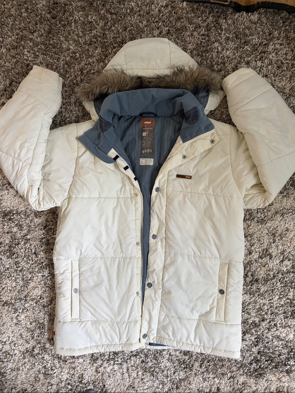Men’s Foursquare Snowboarding Jacket size Large